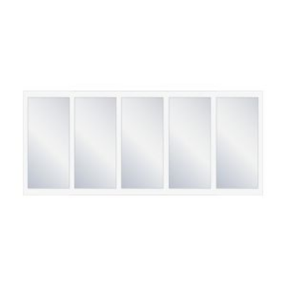 Afbeeldingen van 5 delige aluminium vouwwand